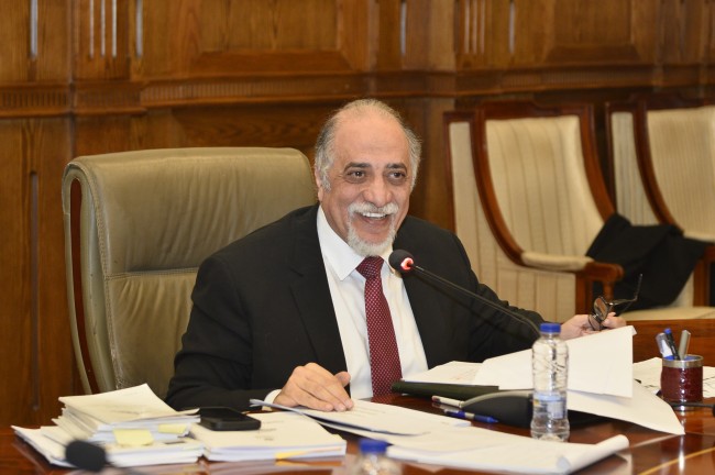 النائب محمود تركي أثناء مناقشة الدراسة