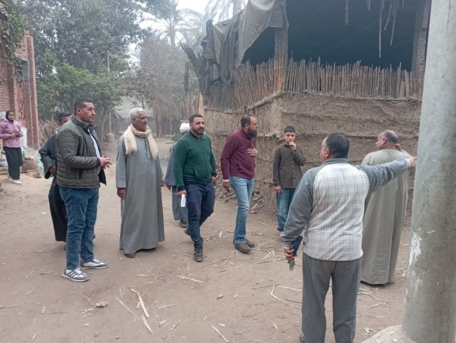 جانب من المعاينة