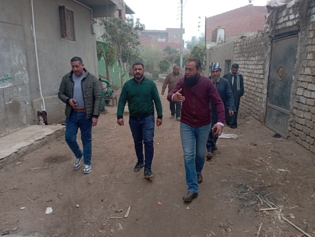 جانب من المعاينة