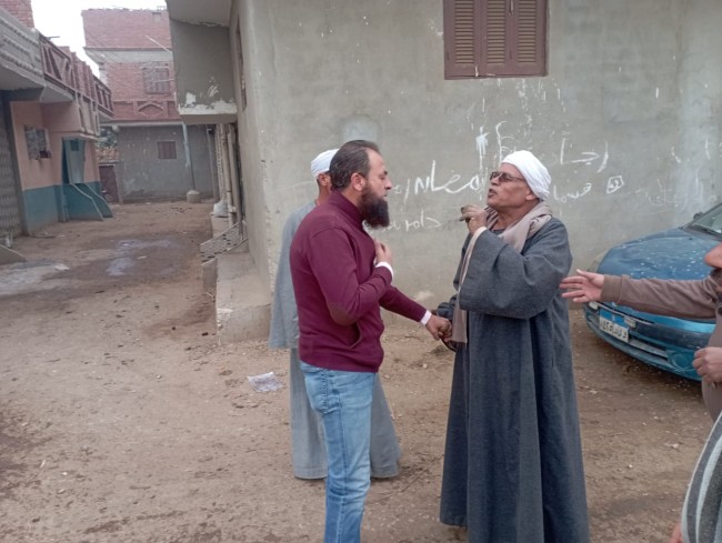 جانب من المعاينة