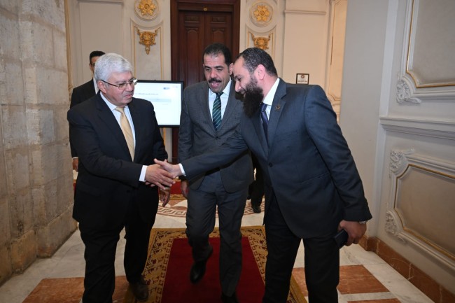 النائب محمود تركي والدكتور أيمن عاشور