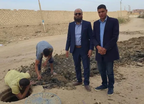 "عبد العليم": الصرف الصحي سيغطي 45٪ من محافظة الفيوم بنهاية الخطة الخمسية