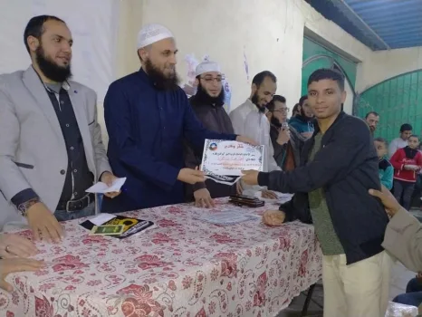 بالصور.. "النور" بطامية ينظم حفلاً لتكريم شباب الحملة الإنتخابية للنائب عبد المنعم عبد العليم