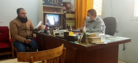 ًمسعود" يلتقي برئيس محلية" الميمون" و" انفسط"
