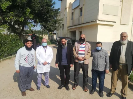"حمدي" يناقش مشاكل مستشفى بولين مع المدير المسؤول.. ويتواصل لإستكمال بناء مسجد شميس
