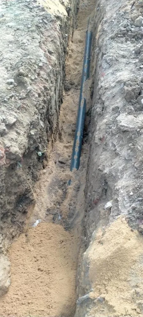 بالصور والمستندات.. "أبوخطيب": تركيب خط مياة شرب لعزبة أبوحديد بكوم الفرج أبوالمطامير