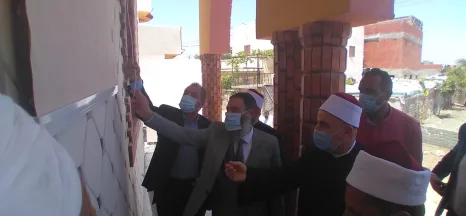 بحضور قيادات الأوقاف والأهالي.."حمدي" يشارك في افتتاح مسجد نجع الشيخ عون بأبيس