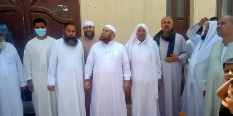 بالصور.. زيارة "أبوخطيب "و"الشريف" لأهالي قرية الشريف كوم فرج بأبوالمطامير