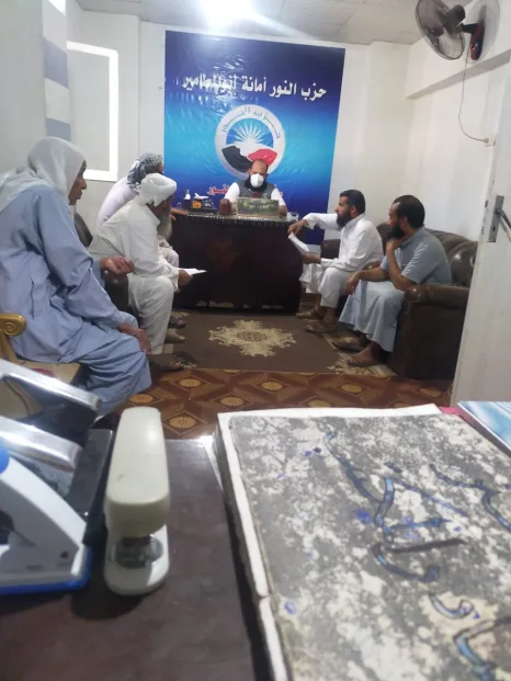 بالصور| "أبوخطيب" يلتقي بأهالي الدائرة لتلقي طلباتهم والسعي في حلها