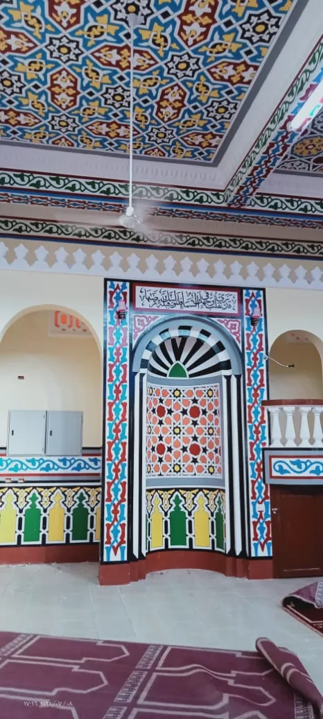 بالصور| "حمدي": إفتتاح مسجد سيف النصر بعد الاستجابة لطلب صرف الفرش له