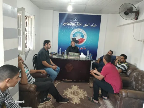 بالصور.."أبوخطيب" يلتقي بأهالي الدائرة لتلقي طلباتهم والسعي في حلها