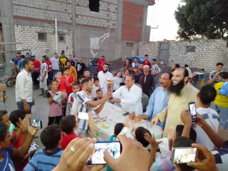 النائب أحمد العرجاوي يكرم اللاعبين في نهائي دوري بطورس