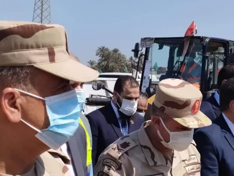 بالصور| "تركي" يشهد مناورة التدريب العملي المشترك لمجابهة الأزمات والكوارث بالمنوفية "صقر 81"