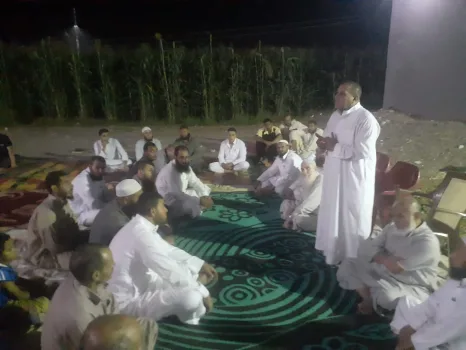 النائب أحمد العرجاوي يواصل جولاته الميدانية بأبوحمص ويلتقي بأهالي كوم القناطر وتوابعها
