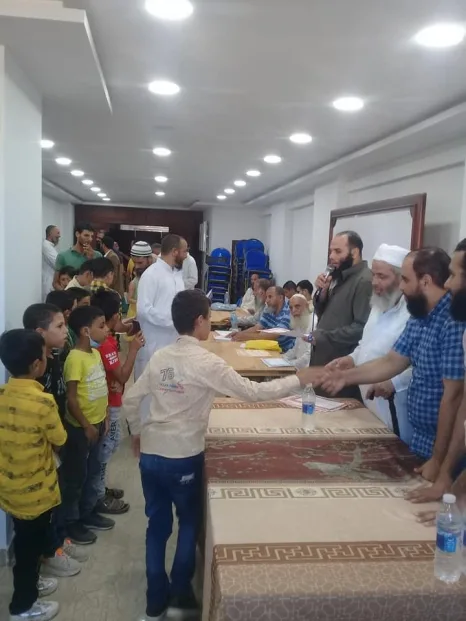بالصور| حفل تكريم حفظة القرآن الكريم تحت رعاية "حمدي"