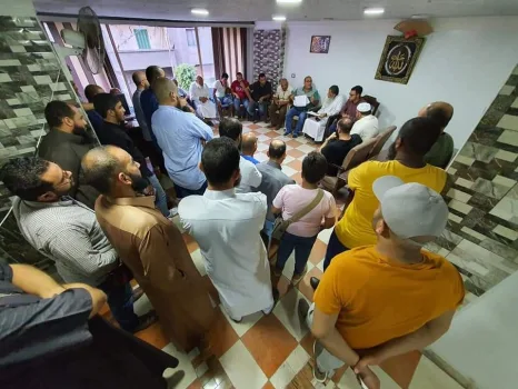 "خيرالله" والشريف"يلتقيان أهالي الدخيلة والمكس لمناقشة مقترحاتهم