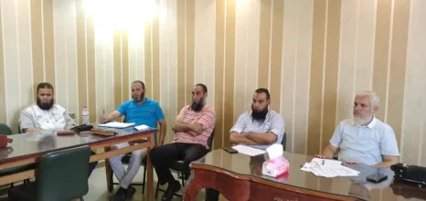 أمين النور بـ"كفر الشيخ" يجتمع بأمناء المراكز ضمن لقاءاتهم الدورية