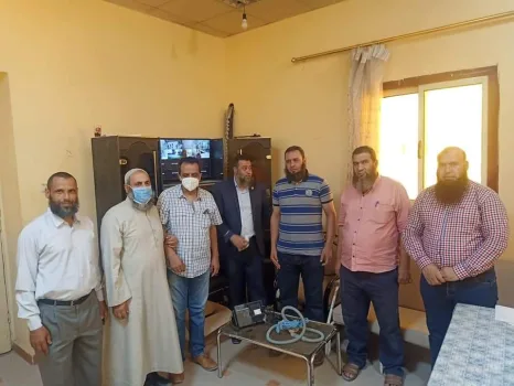 "النور" بالدلنجات يتبرع بجهاز CPAP ألماني تنفس صناعي لمستشفى الدلنجات المركزي