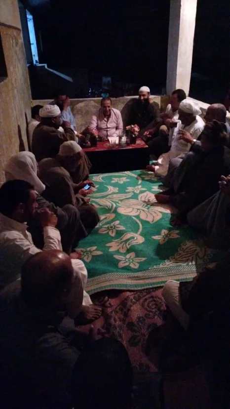 "العرجاوي" يلتقي بأهالي منطقة الجرف وتوابعها بـأبو حمص.. ويتواصل لحل مشكلة مياه الشرب