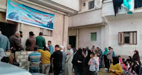 برعاية النائب أحمد حمدي.. حمله لتطعيم المواطنين بقرية ماركو
