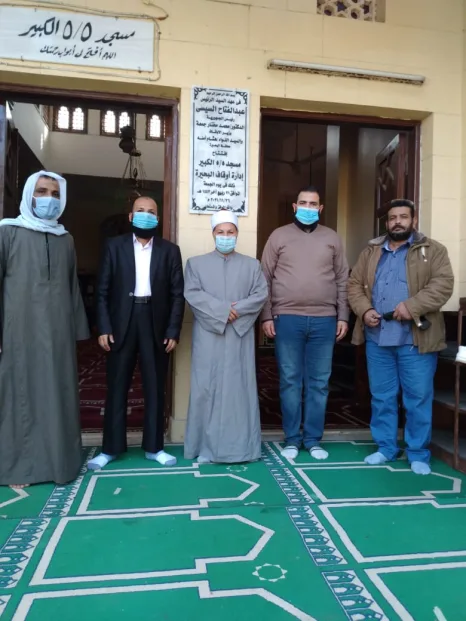 بالصور.. مكتب النائب أحمد حمدي يفتتح مسجد قرية ابيس5-5 بكفر الدوار