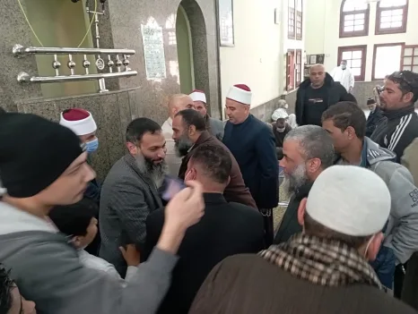 بحضور"حمدي".. افتتاح مسجد التوحيد بعزبة "عبدالحميد"