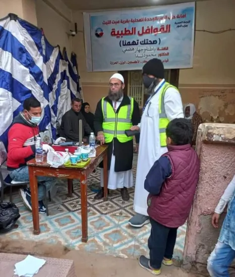 بالصور.. النور بالغربية ينظم قافلة طبية مجانية ب"المحلة الكبرى"