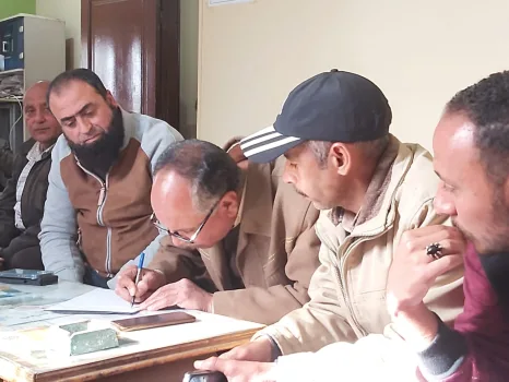 جانب من حضور النائب عبدالحكيم مسعود