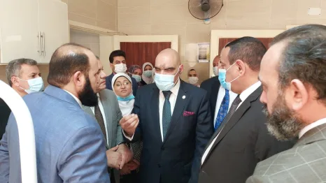 بحضور محافظ البحيرة.. "أبوخطيب" يشارك في افتتاح مبنى التأمين الصحي بأبوالمطاير