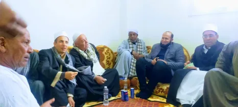 "أبوخطيب" يشارك في افتتاح مسجد الروضة بالحلوجة أبوالمطامير