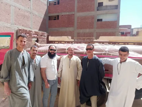 عبدالحكيم مسعود يحصل على موافقة "الأوقاف" بفرش مسجد سعد الدين الكبير بالواسطى