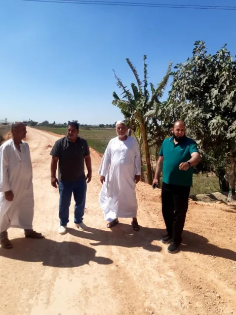خالد أبوخطيب يزور قرى الوحدة المحلية محمد متولي الشعراوي لمناقشة مشاكلهم والسعي في حلها