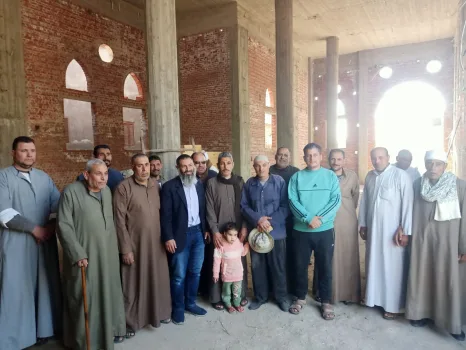 جانب من الجولة الميدانية للنائب أحمد حمدي