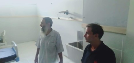 جانب من متابعة النائب أحمد حمدي لمستشفى كفر الدوار العام