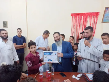 بالصور.. النائب أحمد حمدي يشارك في حفل تكريم حفظة القرآن الكريم بقرية "أبيس 6 / 5" في كفر الدوار بالبحيرة