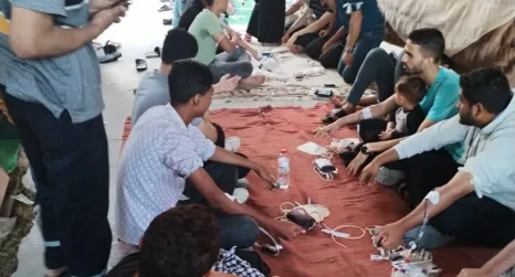 البحيرة: "النور" بالنوبارية يشارك في حملة جسد واحد للتبرع بالدم لصالح الشعب الفلسطيني