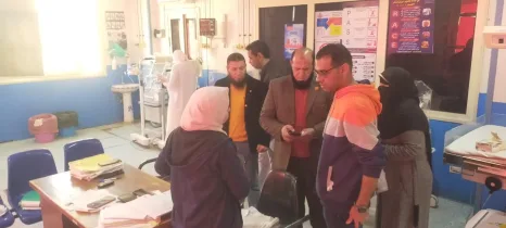 النائب خالد أبو خطيب يزور إدارة غرب النوبارية التعليمية ومستشفى غرب النوبارية ويلتقي المواطنين.. صور