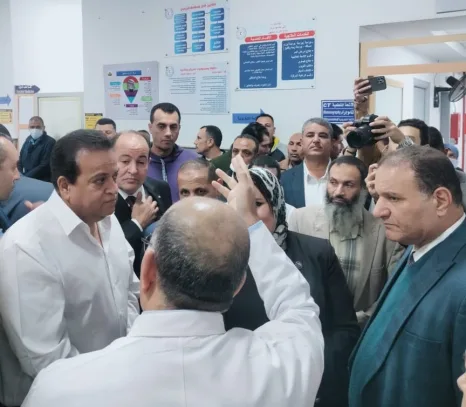 بالصور.. النائب أحمد حمدي يشارك في الجولة الميدانية لعدد من المنشآت الطبية بمحافظة البحيرة