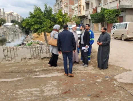 استجابة لطلب النائب أحمد حمدي.. لجنة من "صرف شمال البحيرة" تعاين كوبري "أبو السيد" بمساكن التمليك تمهيدًا لإحلاله وتجديده.. صور