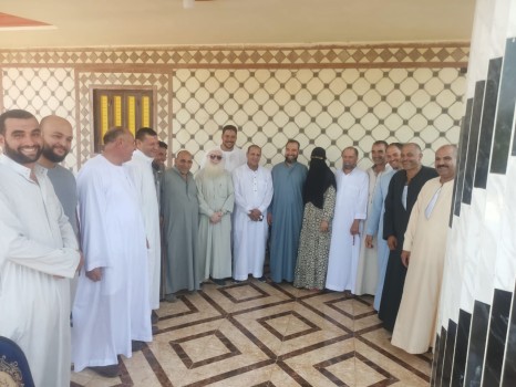 جانب من الزيارة