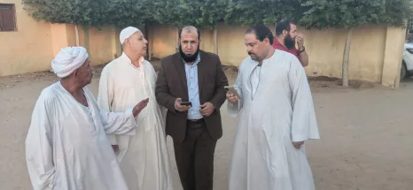 جانب من الزيارة
