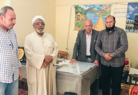 جانب من الزيارة