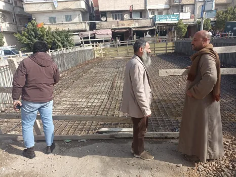 بعد طلبات الإحاطة.. "حمدي" يتابع أعمال صيانة وترميم كوبري "أبو السيد" بكفر الدوار