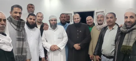 جانب من الزيارة