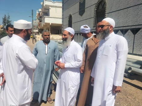 جانب من لقاء النائب أحمد حمدي مع مواطني القرية