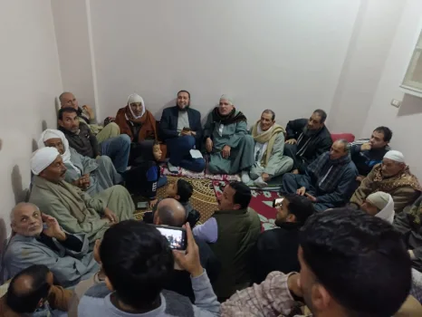 النائب محمود رشاد حبيب يلتقي أهالي "بسنتواي" لبحث ملفات الخدمات والبنية التحتية