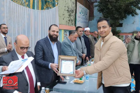 النائب محمود تركي يشارك في احتفالية "مدرسة الإيمان" لتكريم حفظة القرآن الكريم