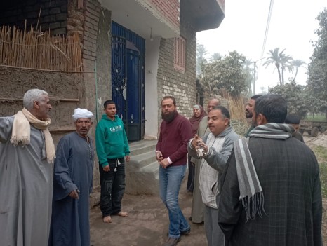 جانب من المعاينة