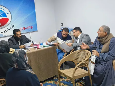 المهندس أحمد سعيد أبو عمر يستقبل أهالي إيتاي البارود في لقاء جماهيري ممتد لبحث مطالبهم