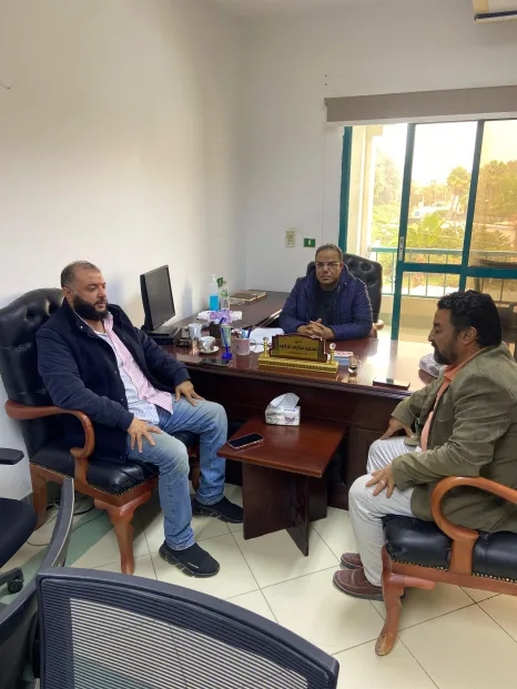 النائب أحمد خليل خيرالله يلتقي مدير مستشفى برج العرب لبحث سبل الارتقاء بالخدمات الطبية